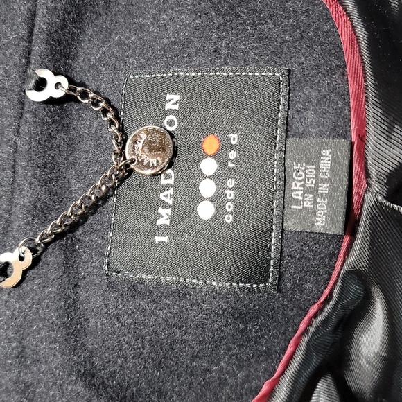 Wool Pea Coat by I Madison - Picture 5 of 8